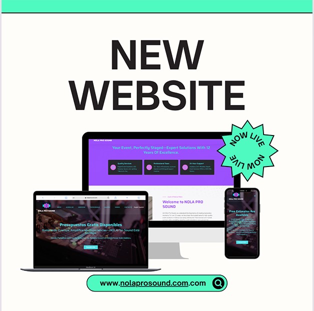 new website